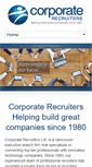 Mobile Screenshot of corporate.bc.ca