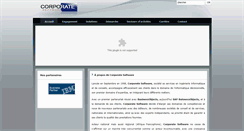 Desktop Screenshot of corporate.ma